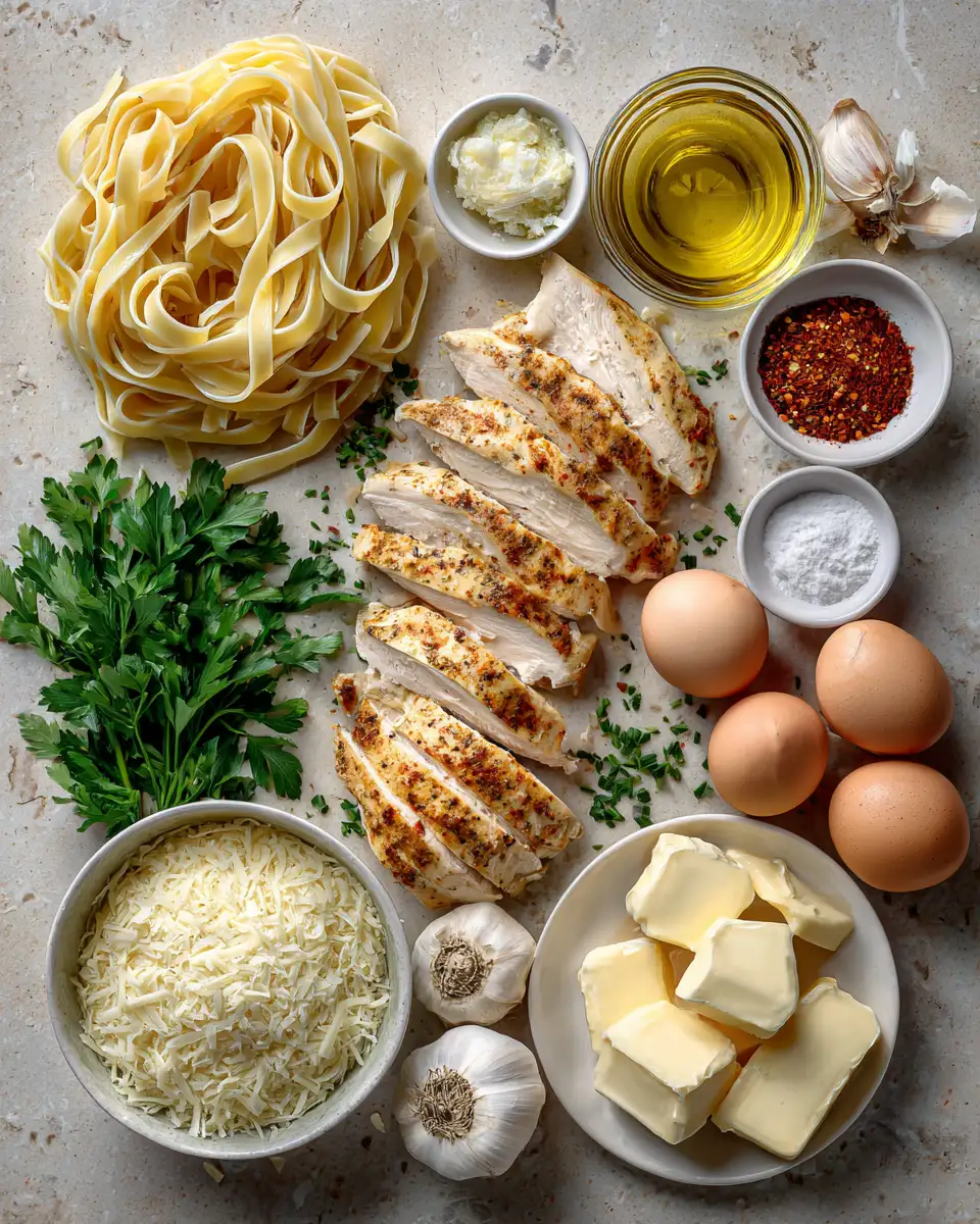 Sizzling Spicy Cajun Chicken Alfredo: A Flavorful Twist on a Classic Dish 4 Ingredients for Sizzling Spicy Cajun Chicken Alfredo: A Flavorful Twist on a Classic Dish