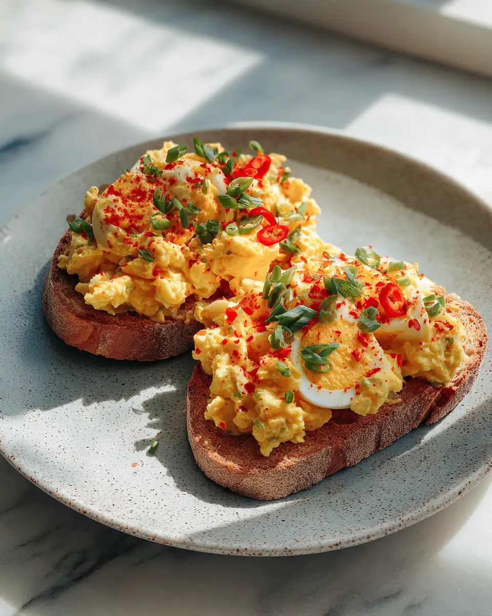 Zesty Flavor Explosion Spicy Egg Salad Recipe 6 Final dish - Zesty Flavor Explosion Spicy Egg Salad Recipe