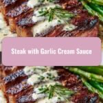 Savor the Ultimate Steak Experience with Decadent Garlic Cream Sauce