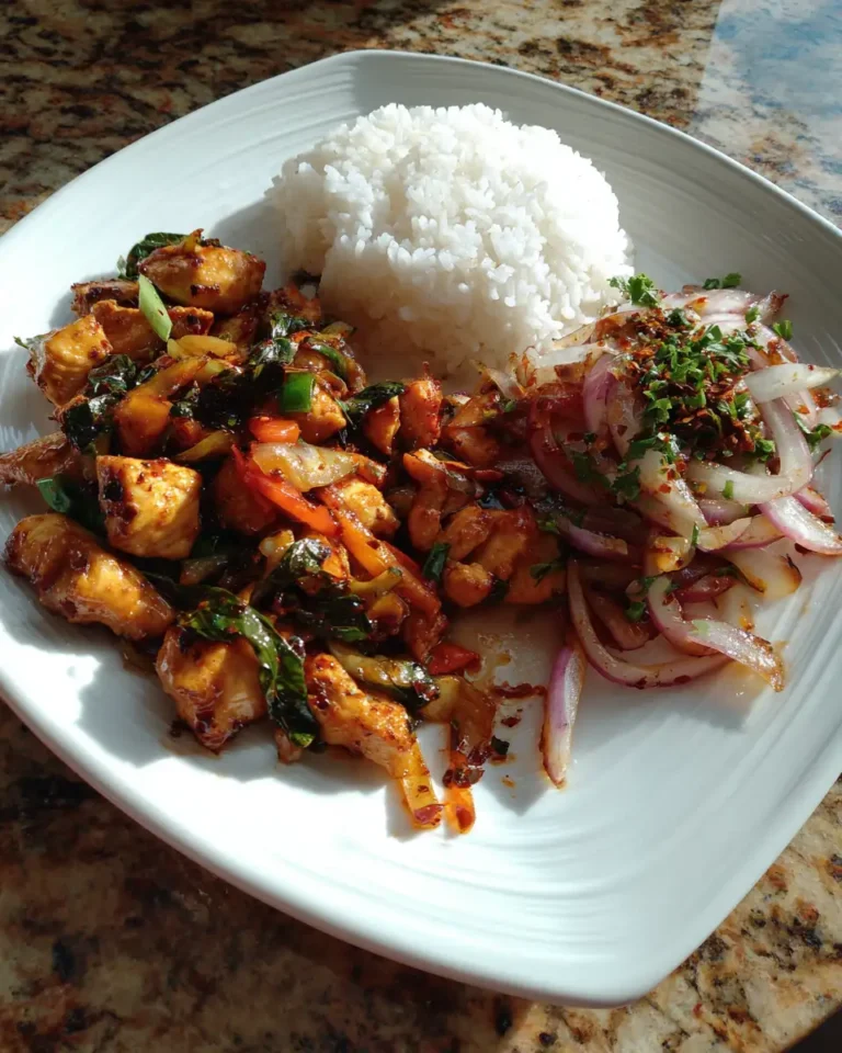 Savor the Spice: A Flavorful Journey with Thai Basil Chicken - Featured Image
