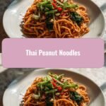 Spice Up Your Dinner Routine with Irresistible Thai Peanut Noodles