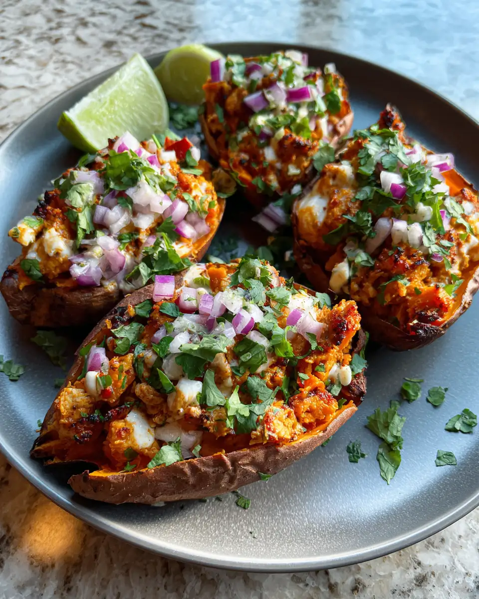 Turkey Taco Stuffed Sweet Potatoes: A Flavorful Fusion Fiesta 6 Final dish - Turkey Taco Stuffed Sweet Potatoes: A Flavorful Fusion Fiesta