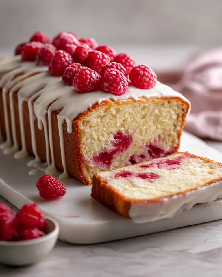 Indulge Your Senses: A White Chocolate Raspberry Loaf Cake Lover's Dream - Featured Image