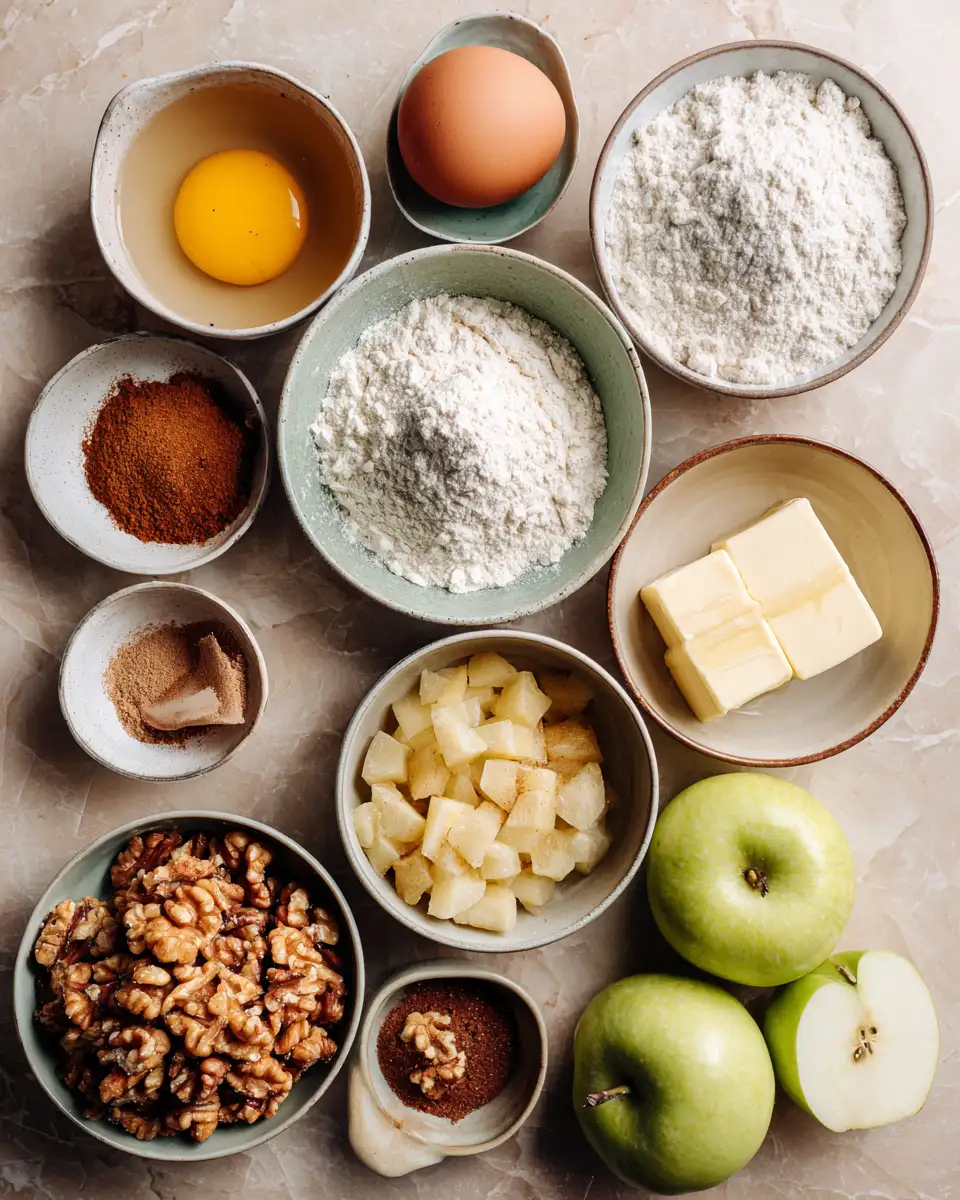 Warm and Cozy Apple Cinnamon Blondie Bars to Sweeten Your Day 4 Ingredients for Warm and Cozy Apple Cinnamon Blondie Bars to Sweeten Your Day