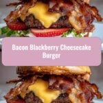 Indulgence Redefined: The Bacon Blackberry Cheesecake Burger Experience