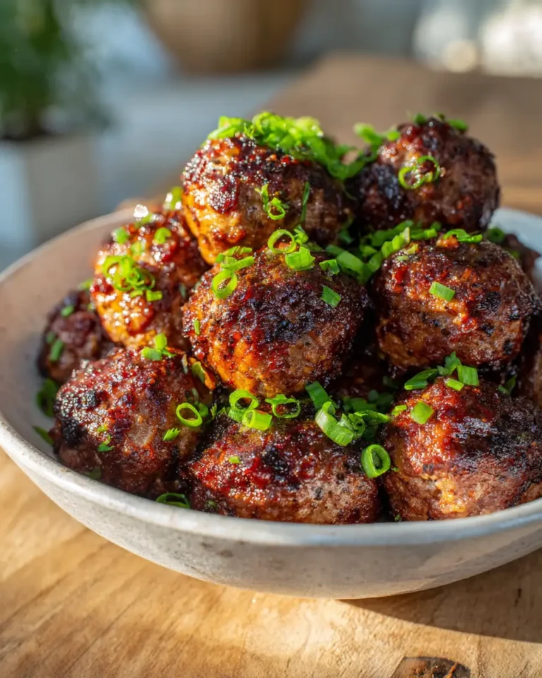 Sizzle and Serve: BBQ Bacon Cheeseburger Meatballs in Just 30 Minutes - Featured Image