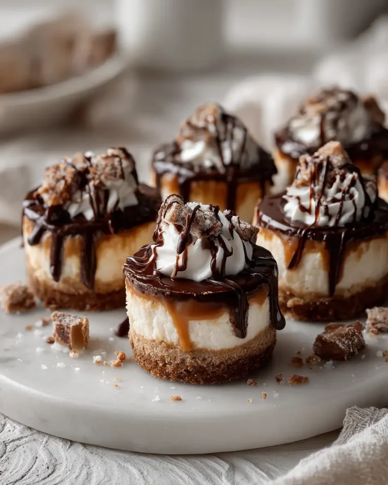 Indulge in Delight: Irresistible Chocolate-Covered Caramel Cheesecake Bites - Featured Image