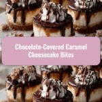 Indulge in Delight: Irresistible Chocolate-Covered Caramel Cheesecake Bites