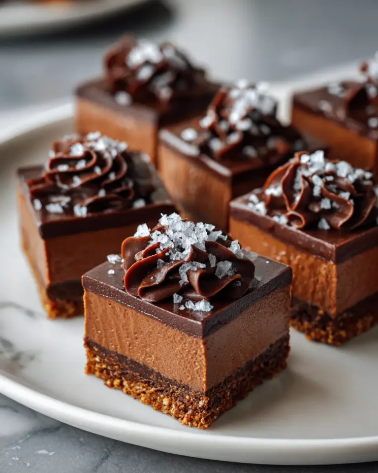 Decadent Delight: Irresistible Chocolate Fudge Cheesecake Bites - Featured Image