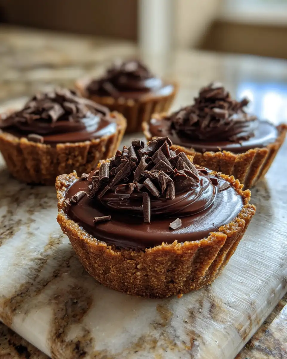 Final dish - Indulge in Decadence with Irresistible Chocolate Fudge Cheesecake Cups
