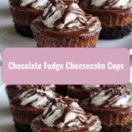 Indulge in Decadence with Irresistible Chocolate Fudge Cheesecake Cups