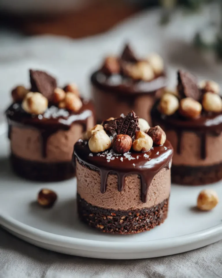 Decadent Delights: Chocolate Hazelnut Mini Cheesecakes That Wow - Featured Image