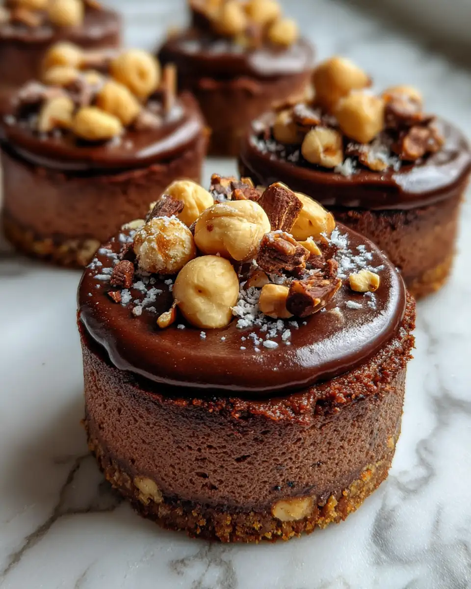 Decadent Delights: Chocolate Hazelnut Mini Cheesecakes That Wow 6 Final dish - Decadent Delights: Chocolate Hazelnut Mini Cheesecakes That Wow