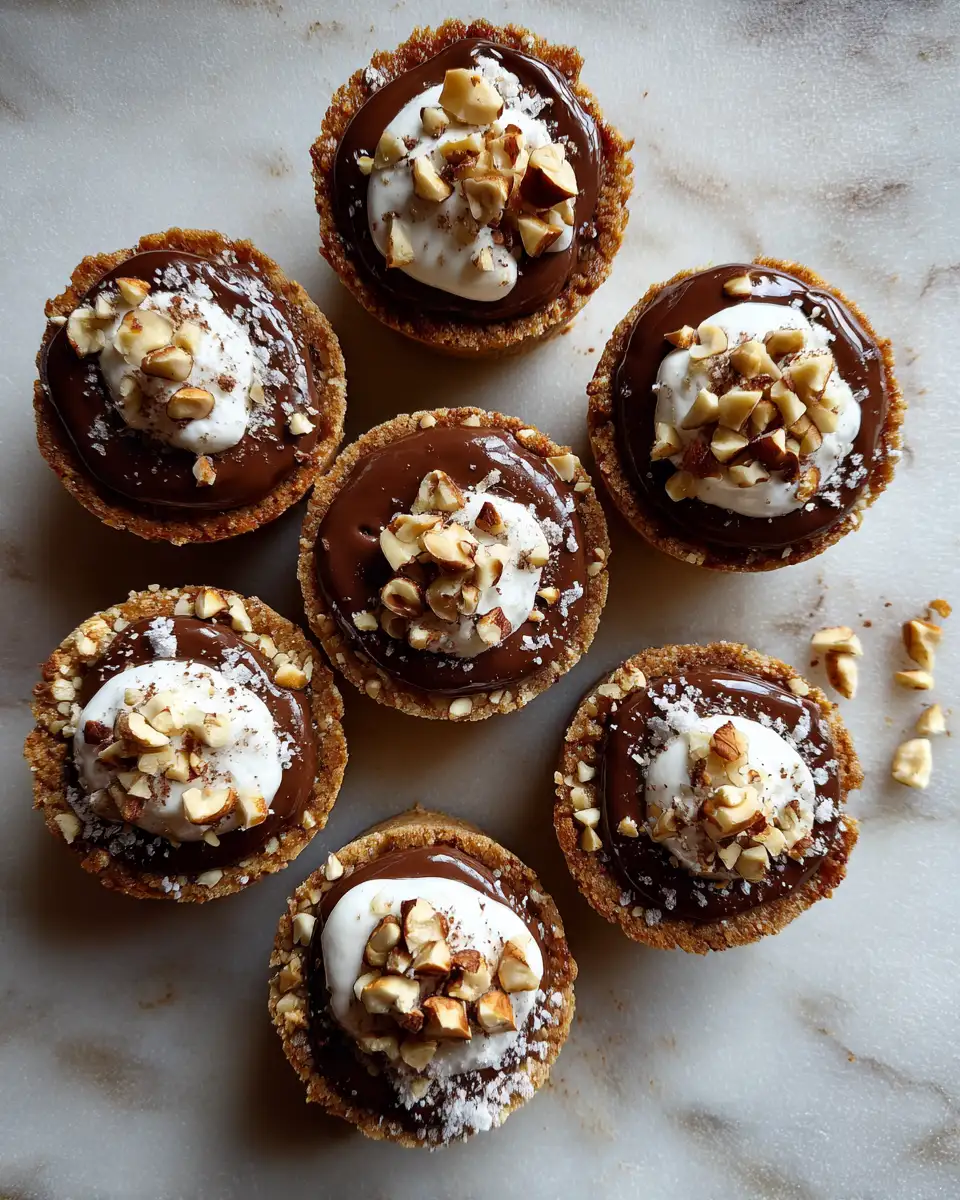 Decadent Delights: Chocolate Hazelnut Mini Cheesecakes That Wow 4 Ingredients for Decadent Delights: Chocolate Hazelnut Mini Cheesecakes That Wow