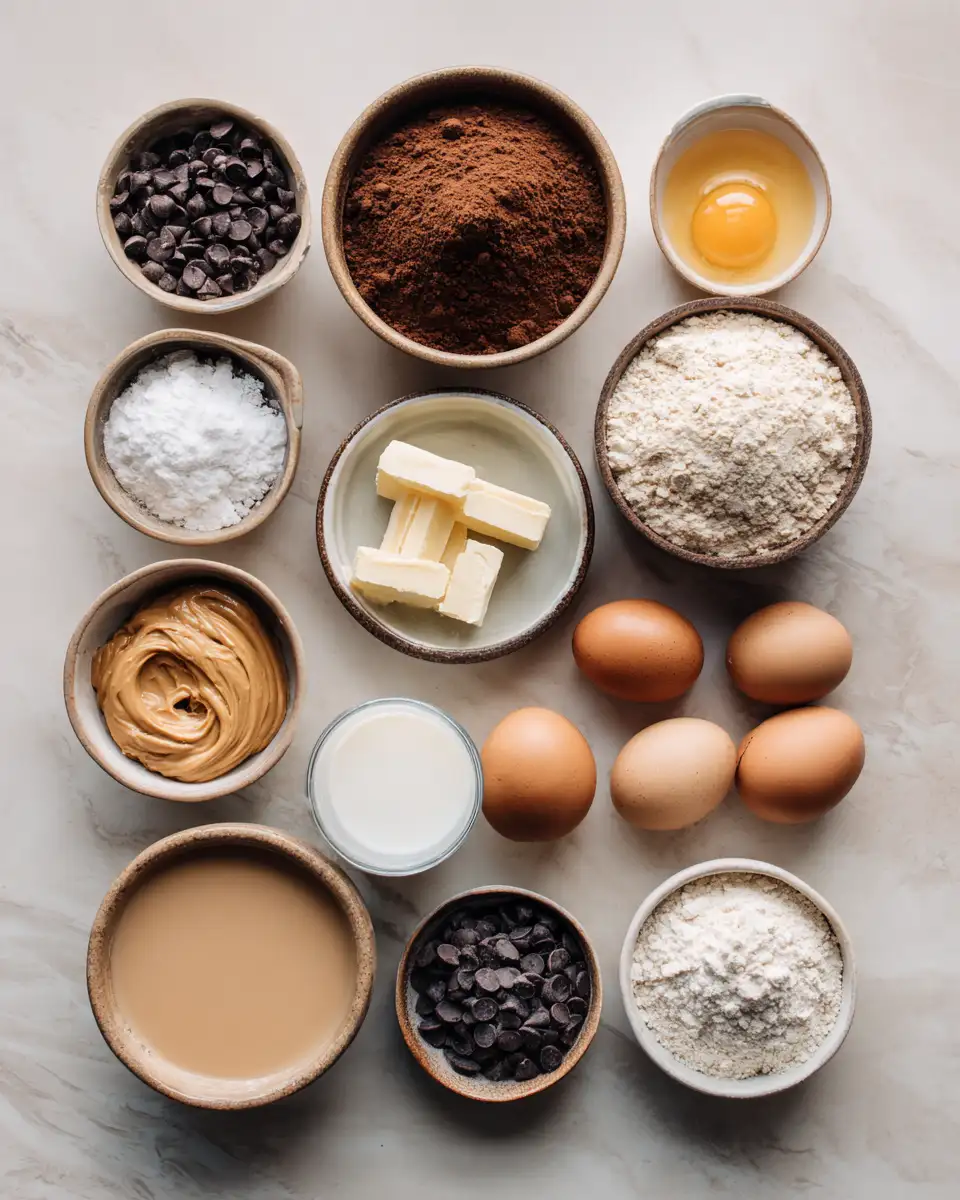 Indulge in the Ultimate Chocolate PB Gooey Melt Cake Warm Delight 4 Ingredients for Indulge in the Ultimate Chocolate PB Gooey Melt Cake Warm Delight