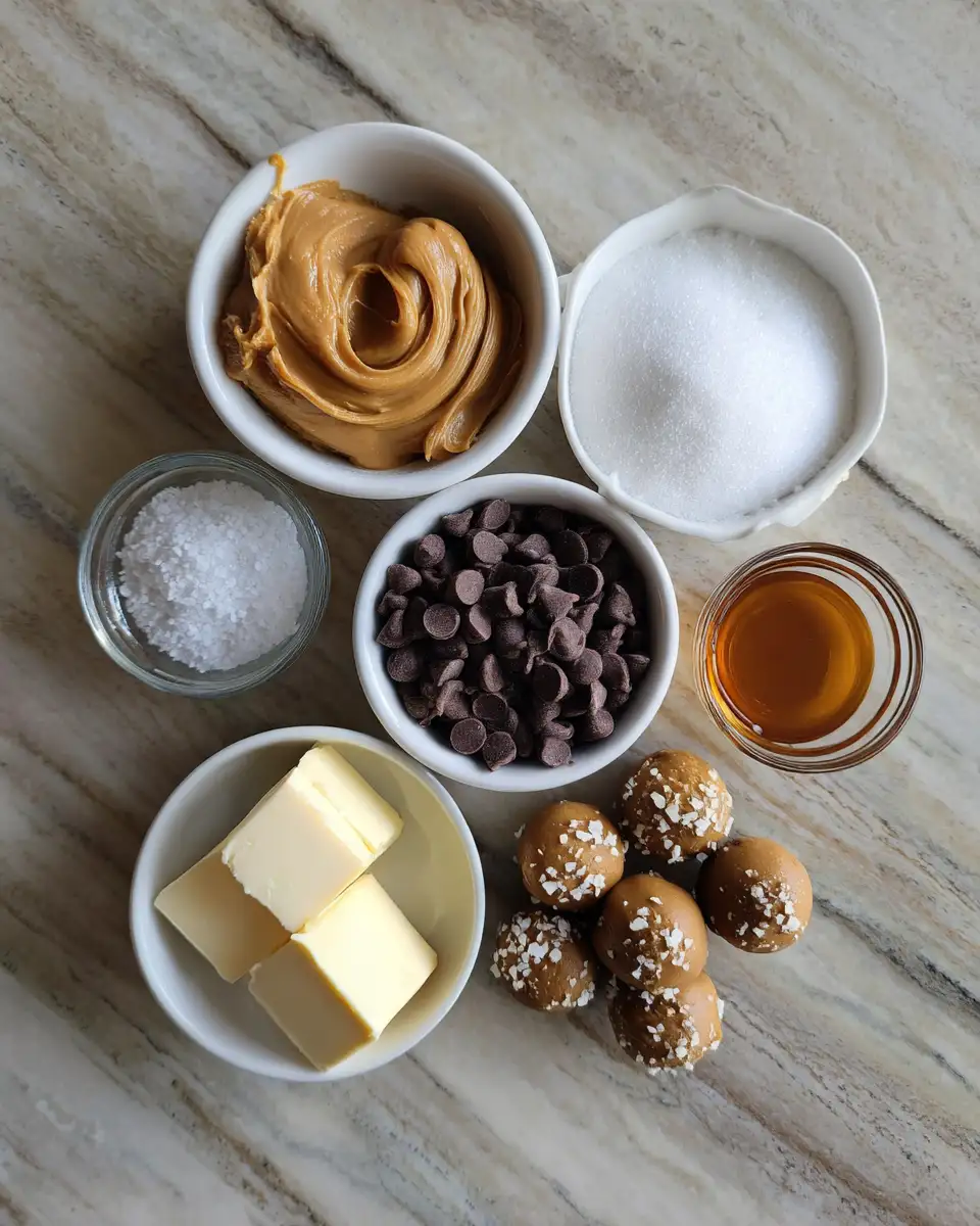Decadence Awaits: Irresistible Chocolate Peanut Butter Truffles 4 Ingredients for Decadence Awaits: Irresistible Chocolate Peanut Butter Truffles