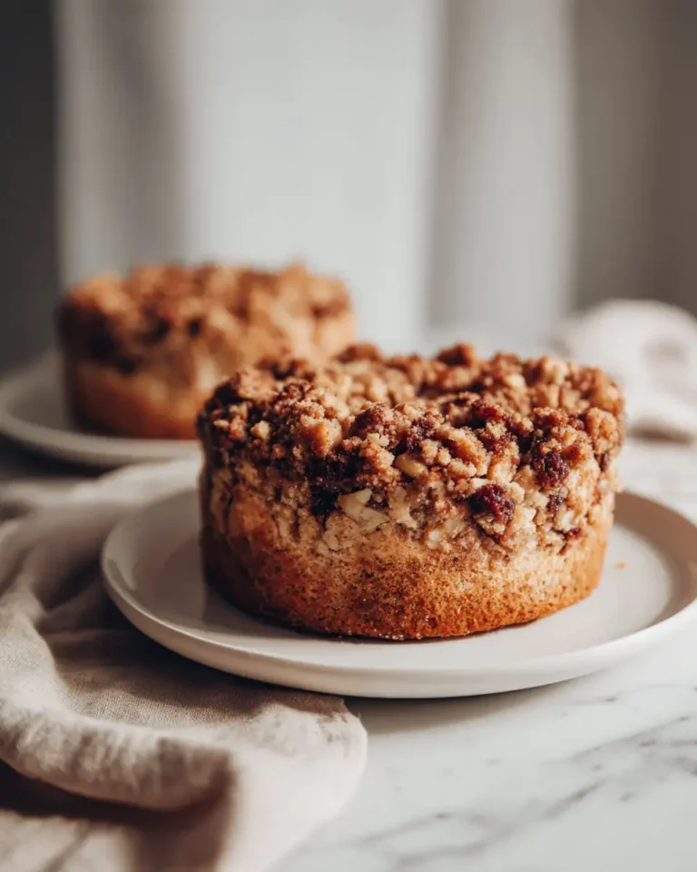 Cozy Up with Irresistible Cinnamon Apple Crumble Cake - Featured Image