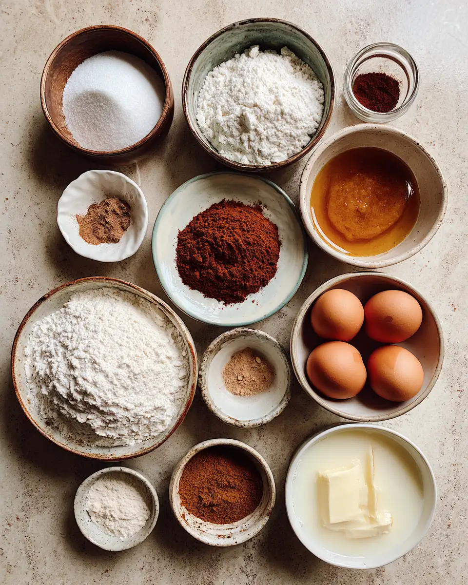 Ingredients for Irresistible Cinnamon Swirl Pumpkin Bread: Your New Fall Favorite