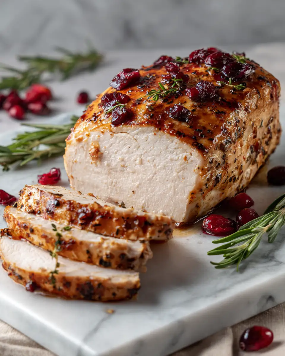 Cranberry Orange Turkey Breast: A Flavorful Feast to Elevate Your Holiday Table 6 Final dish - Cranberry Orange Turkey Breast: A Flavorful Feast to Elevate Your Holiday Table