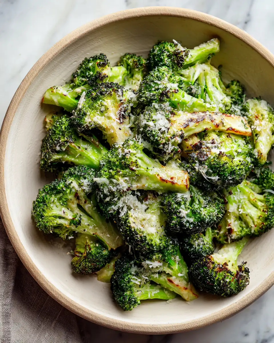 Final dish - Quick & Creamy: Garlic Parmesan Broccoli Bliss