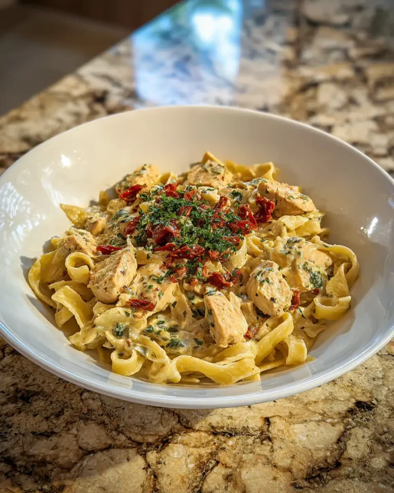 Savor the Flavors of Crockpot Tuscan Chicken Pasta: A Slow-Cooked Italian Delight - Featured Image