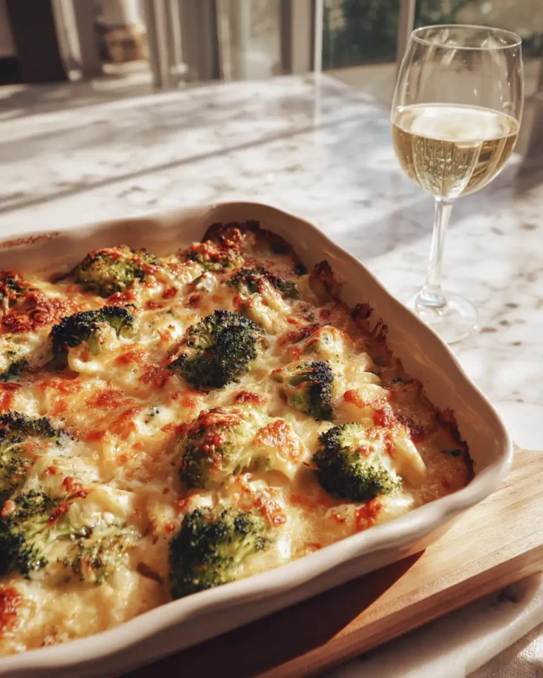 Savory Indulgence: Dive into a French Onion Broccoli Cheese Casserole - Featured Image