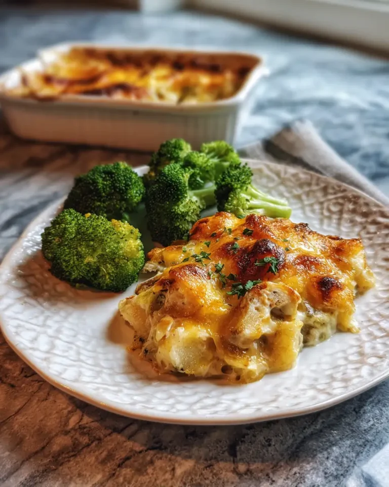 Savor the Flavor: French Onion Broccoli Cheese Casserole Yum - Featured Image