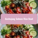 Spice Up Your Dinner with a Gochujang Salmon Rice Bowl Delight