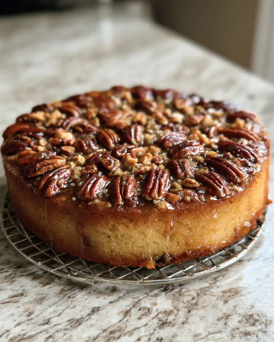 Irresistibly Indulgent Gooey Butter Pecan Cake Recipe 6 Final dish - Irresistibly Indulgent Gooey Butter Pecan Cake Recipe