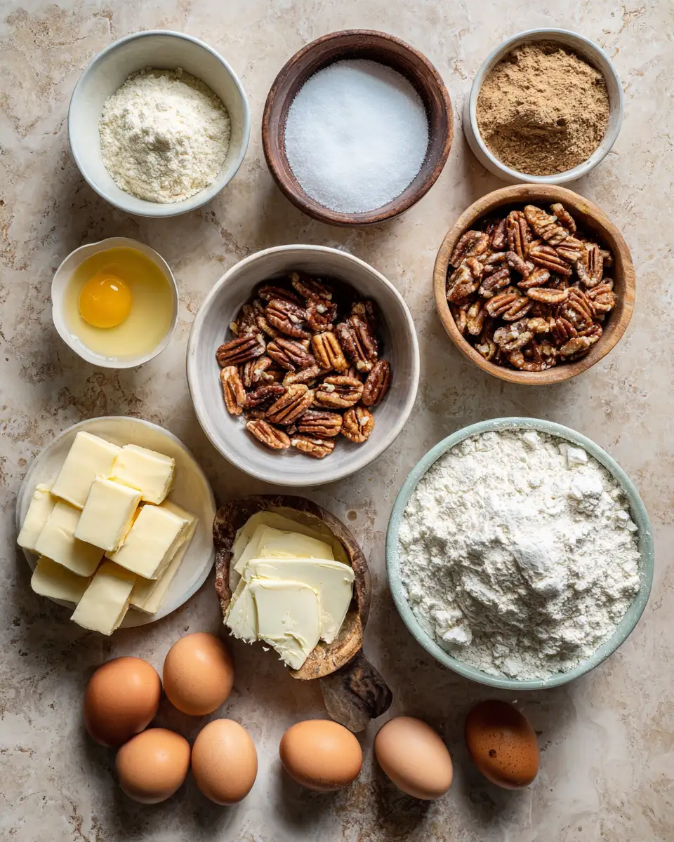 Irresistibly Indulgent Gooey Butter Pecan Cake Recipe 4 Ingredients for Irresistibly Indulgent Gooey Butter Pecan Cake Recipe
