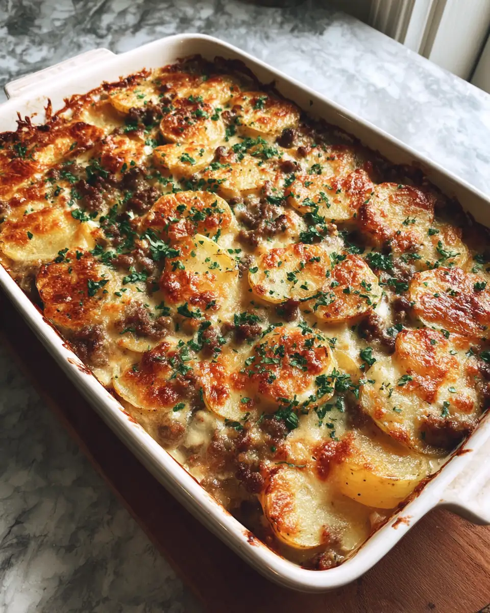 Wholesome Comfort: Healthy Loaded Beef and Potato Bake for the Whole Family 6 Final dish - Wholesome Comfort: Healthy Loaded Beef and Potato Bake for the Whole Family