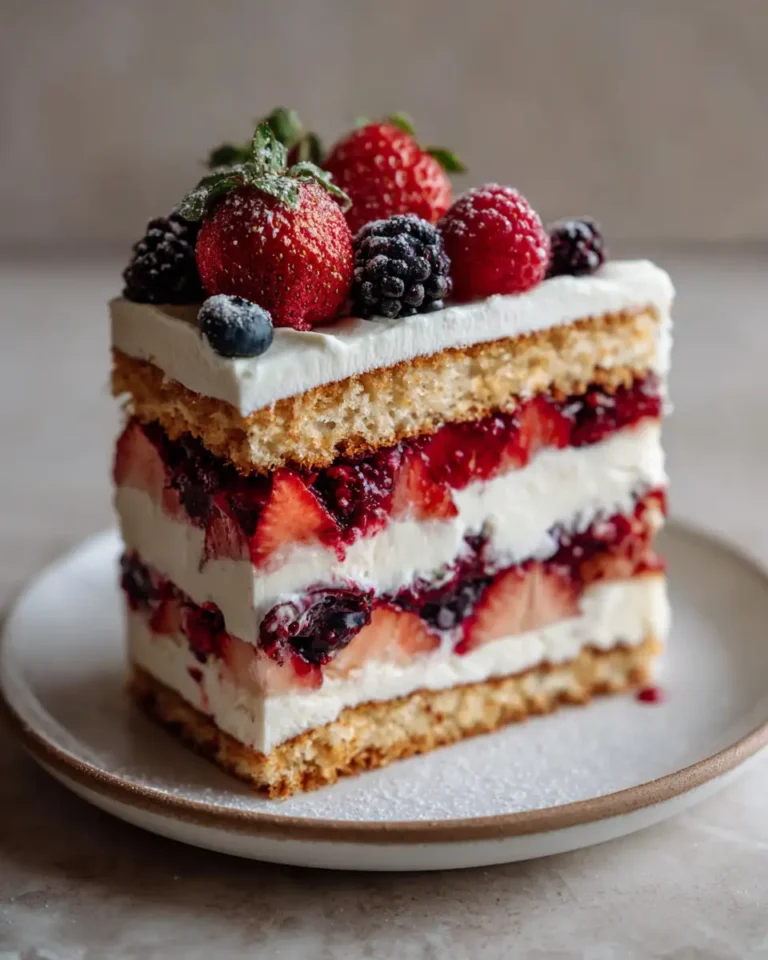 Indulge in Layers of Bliss with Heavenly Berry Trifle Cake - Featured Image