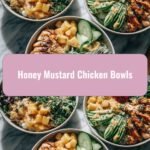 Sweet and Savory Delight: Irresistible Honey Mustard Chicken Bowls