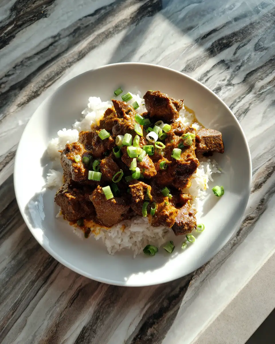 Savor the Spice: Discover the Authentic Flavors of Jamaican Curry Goat 6 Final dish - Savor the Spice: Discover the Authentic Flavors of Jamaican Curry Goat
