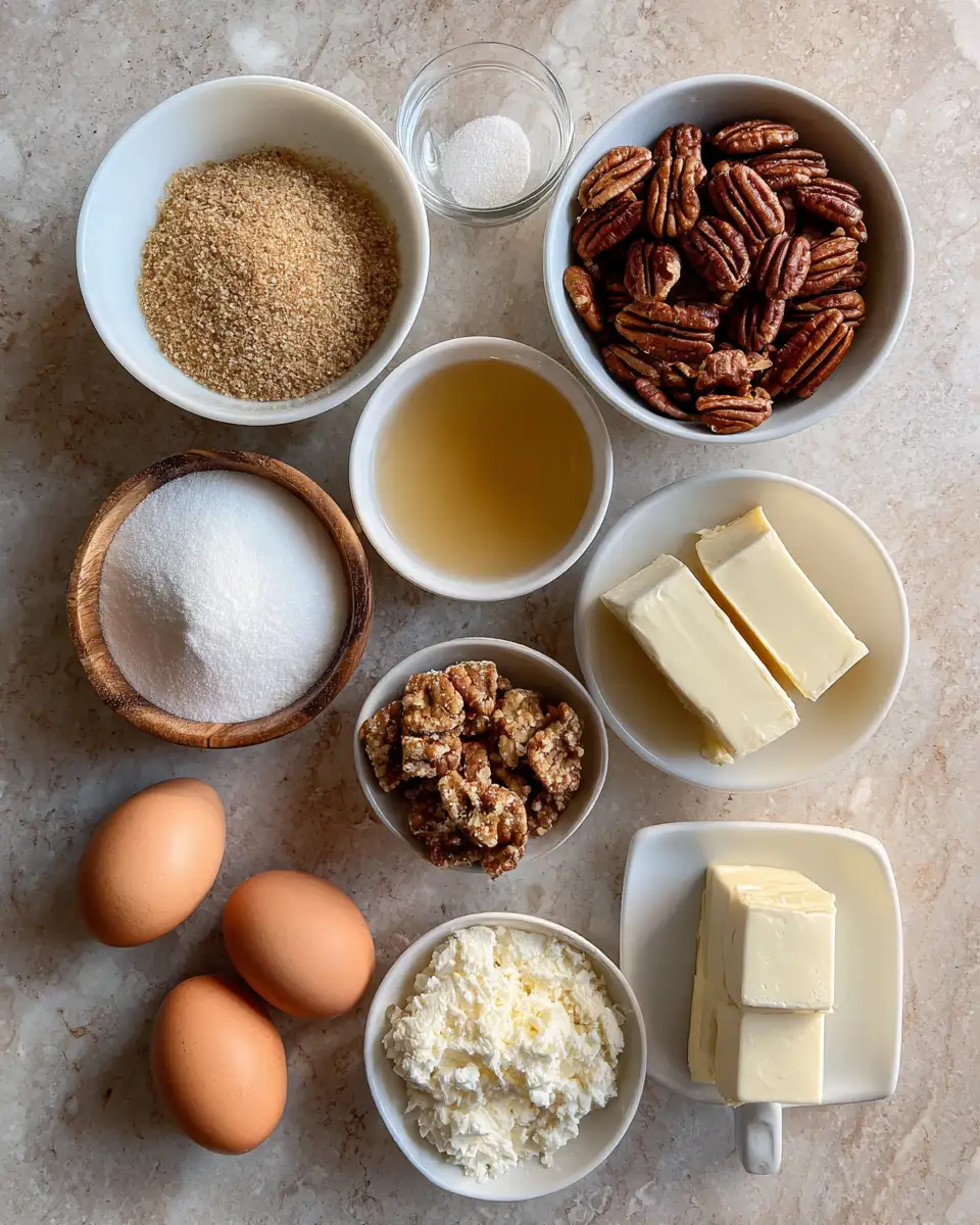 Decadent Maple Pecan Cheesecake Bars That Will Sweeten Your Day 4 Ingredients for Decadent Maple Pecan Cheesecake Bars That Will Sweeten Your Day