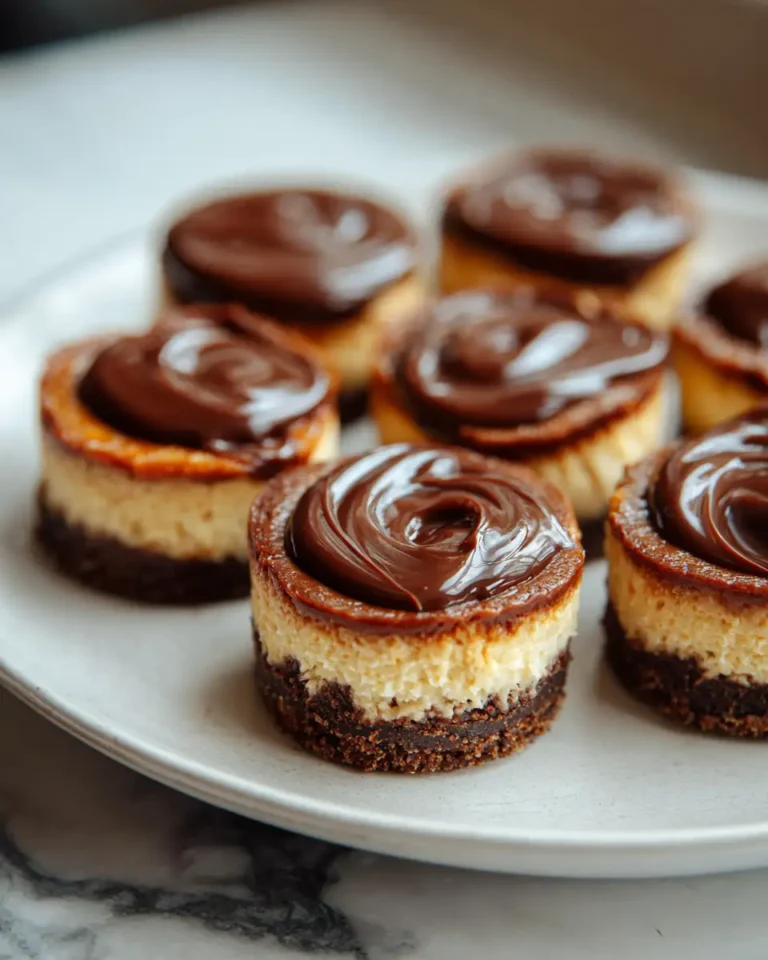 Decadent Delights: Mini Chocolate Caramel Cheesecakes to Satisfy Your Sweet Tooth - Featured Image