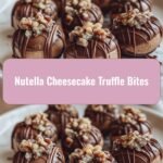 Decadent Nutella Cheesecake Truffle Bites You Can't Resist