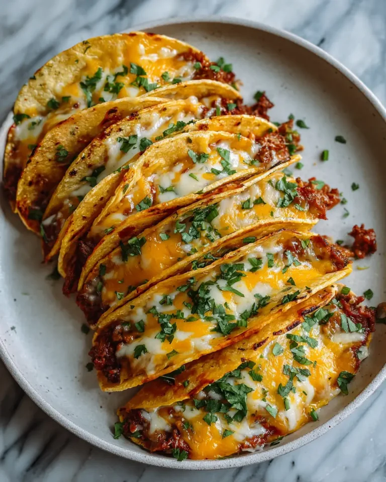 Oven-Baked Cheesy Tacos Yum: A Melty Fiesta in Every Bite - Featured Image