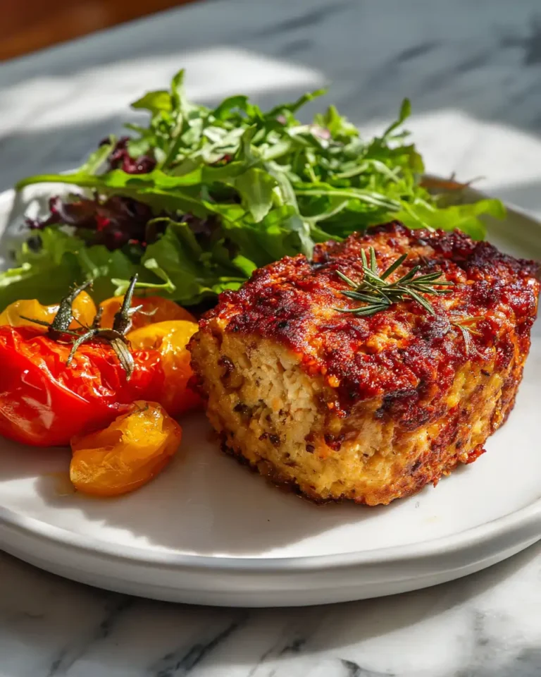 Parmesan Chicken Meatloaf: A Comfort Food Classic with a Gourmet Twist - Featured Image