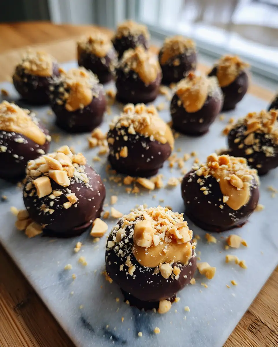 Decadent Delights: Irresistible Peanut Butter Cheesecake Truffles 4 Ingredients for Decadent Delights: Irresistible Peanut Butter Cheesecake Truffles
