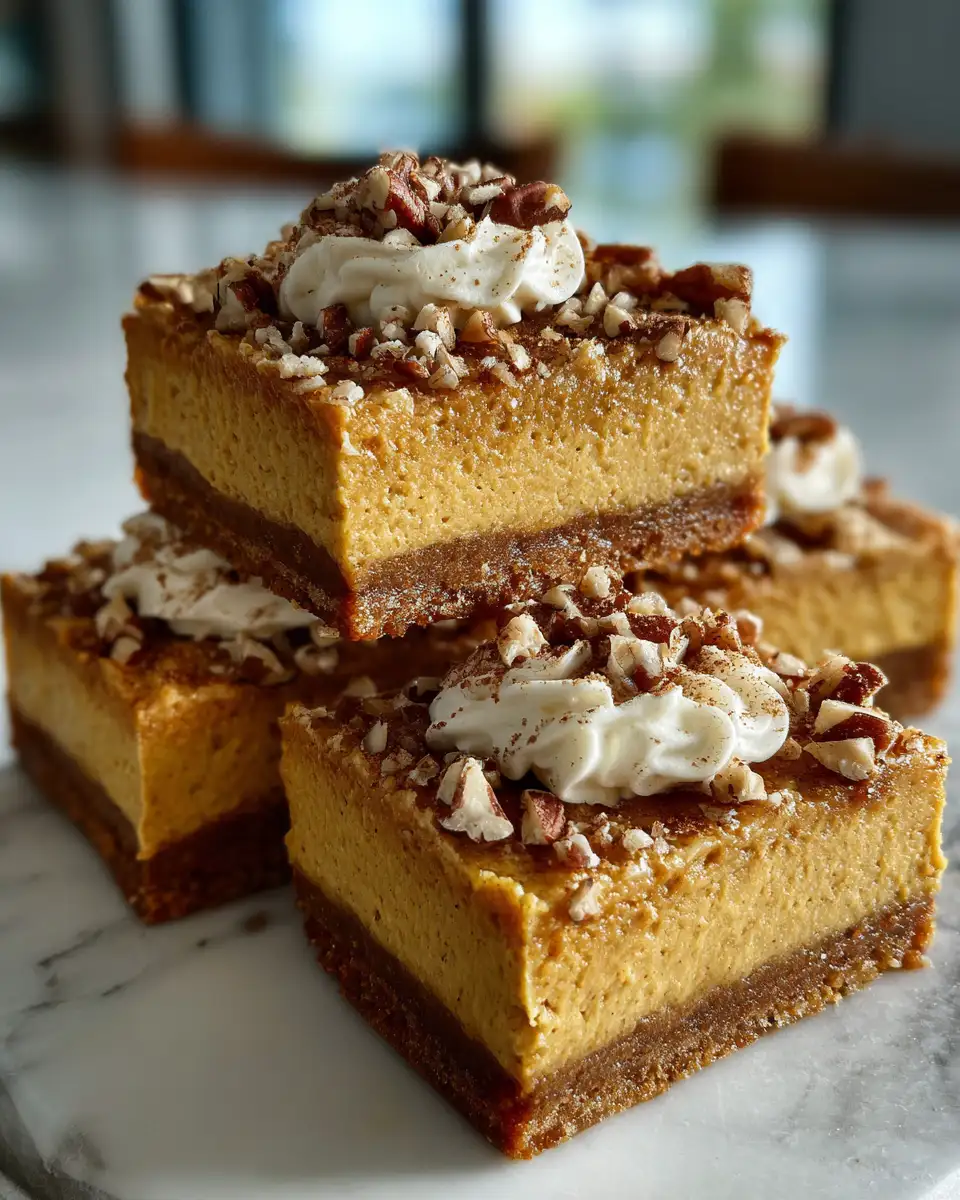 Decadent Pumpkin Cheesecake Cookie Bars for Fall Bliss 6 Final dish - Decadent Pumpkin Cheesecake Cookie Bars for Fall Bliss