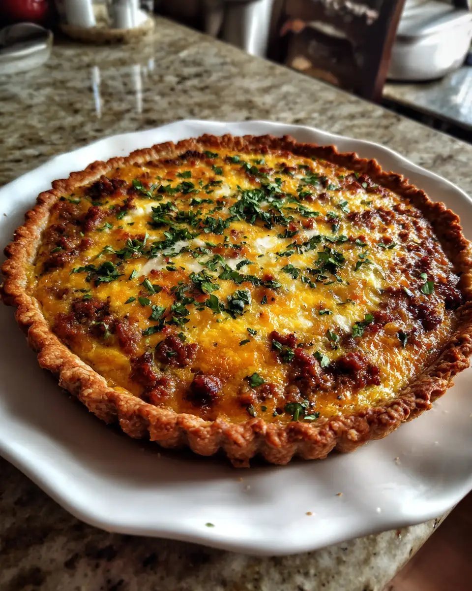 Savor the Flavor of Sausage Pie Monterey 6 Final dish - Savor the Flavor of Sausage Pie Monterey