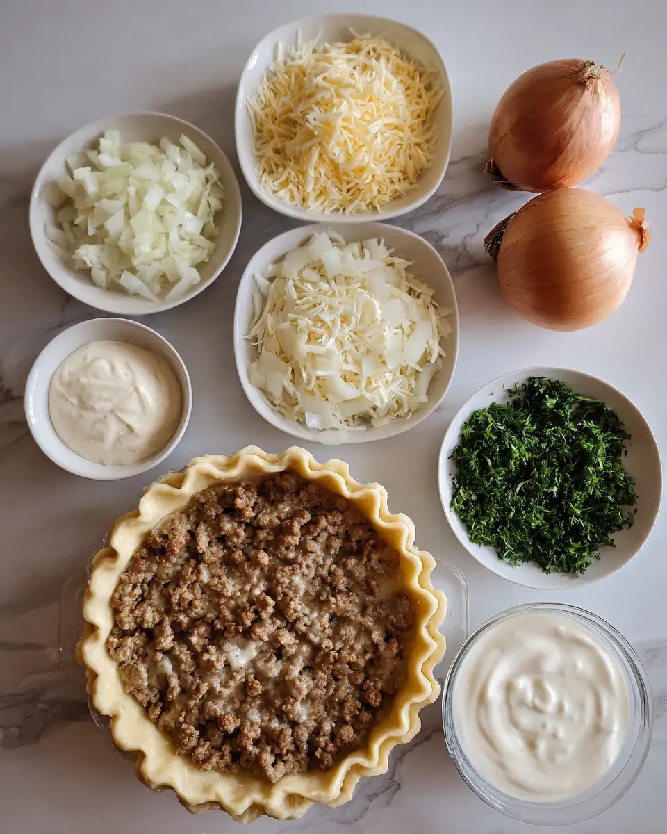 Savor the Flavor of Sausage Pie Monterey 4 Ingredients for Savor the Flavor of Sausage Pie Monterey