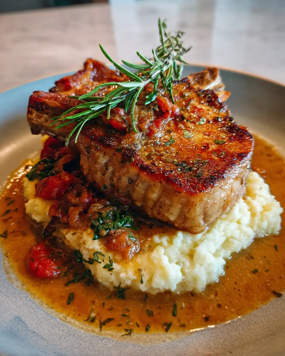 Irresistibly Delicious: A Journey into Smothered Pork Chops Heaven 6 Final dish - Irresistibly Delicious: A Journey into Smothered Pork Chops Heaven