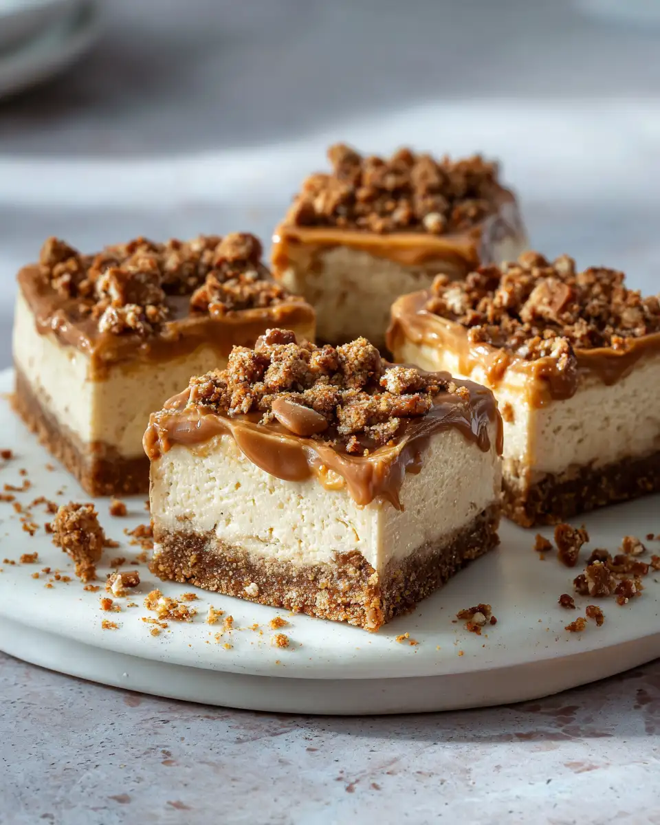 Irresistible Indulgence: Biscoff Caramel Cheesecake Bars That Wow 6 Final dish - Irresistible Indulgence: Biscoff Caramel Cheesecake Bars That Wow