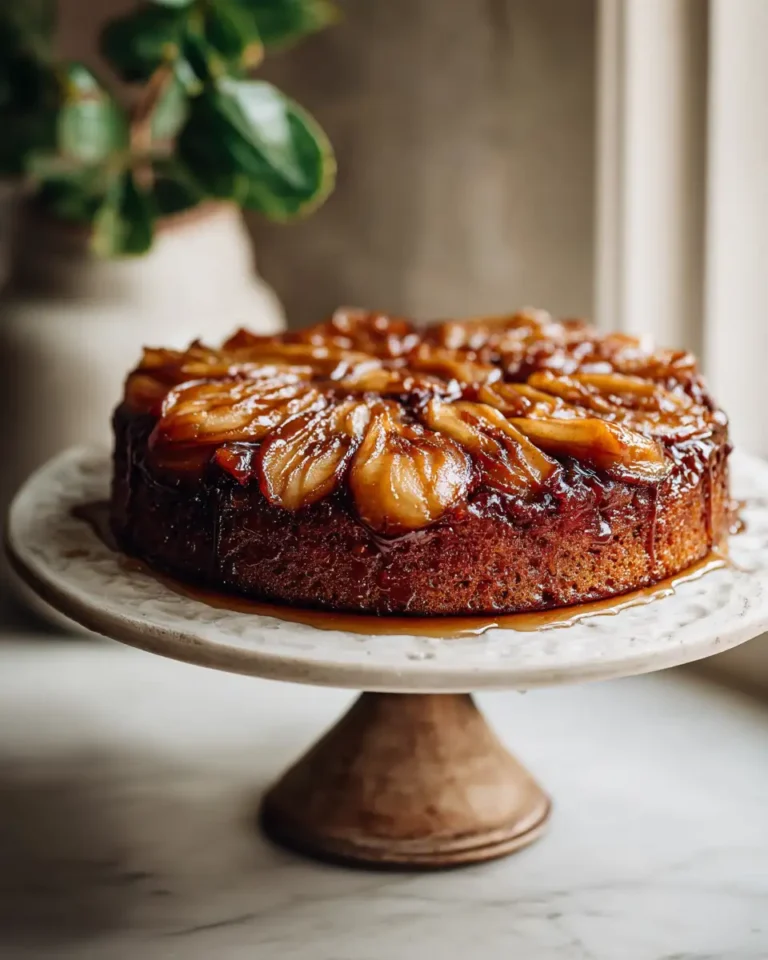 Decadent Delights: Dive Into the Sweetness of Caramel Apple Upside Down Cake - Featured Image