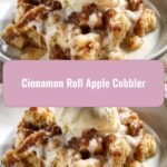 Irresistible Indulgence: Cinnamon Roll Apple Cobbler Delight