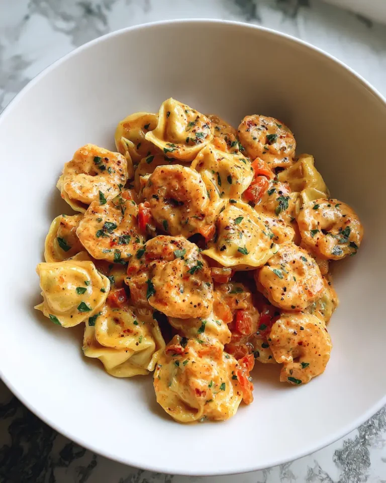 Indulge in a Flavor Explosion with Creamy Cajun Shrimp Tortellini - Featured Image