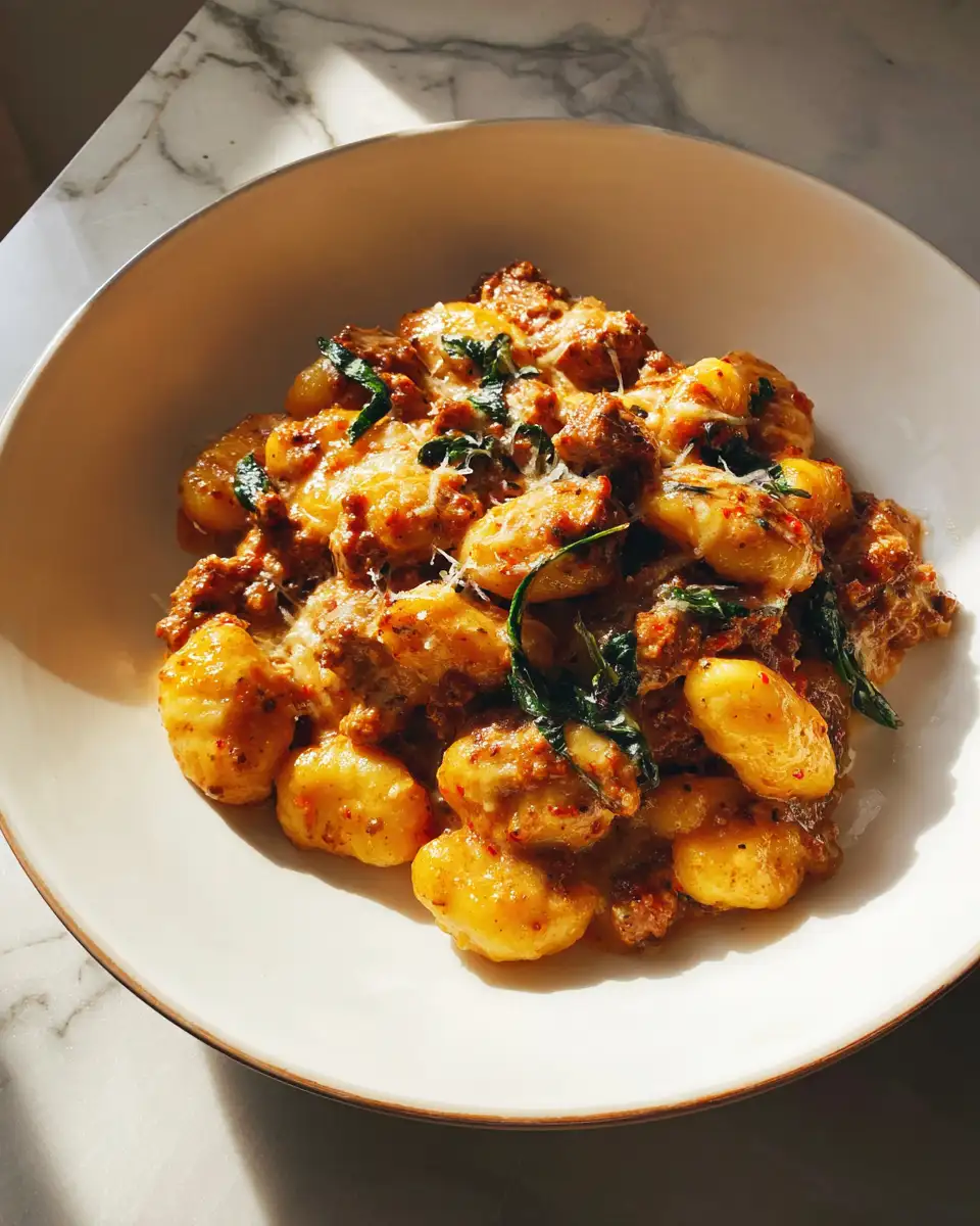 Indulge in Comfort: Creamy Tuscan Sausage Gnocchi Delight 20 Indulge in Comfort: Creamy Tuscan Sausage Gnocchi Delight - Featured Image