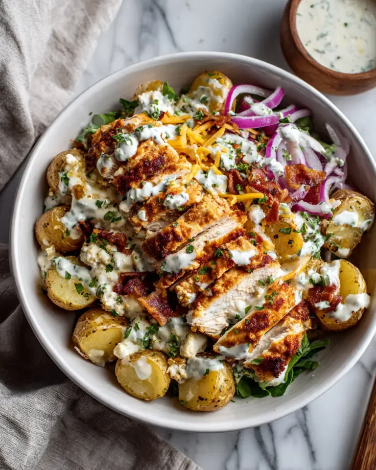Ultimate Comfort: Crispy Ranch Chicken Potato Bowls That Will Wow Your Taste Buds - Featured Image